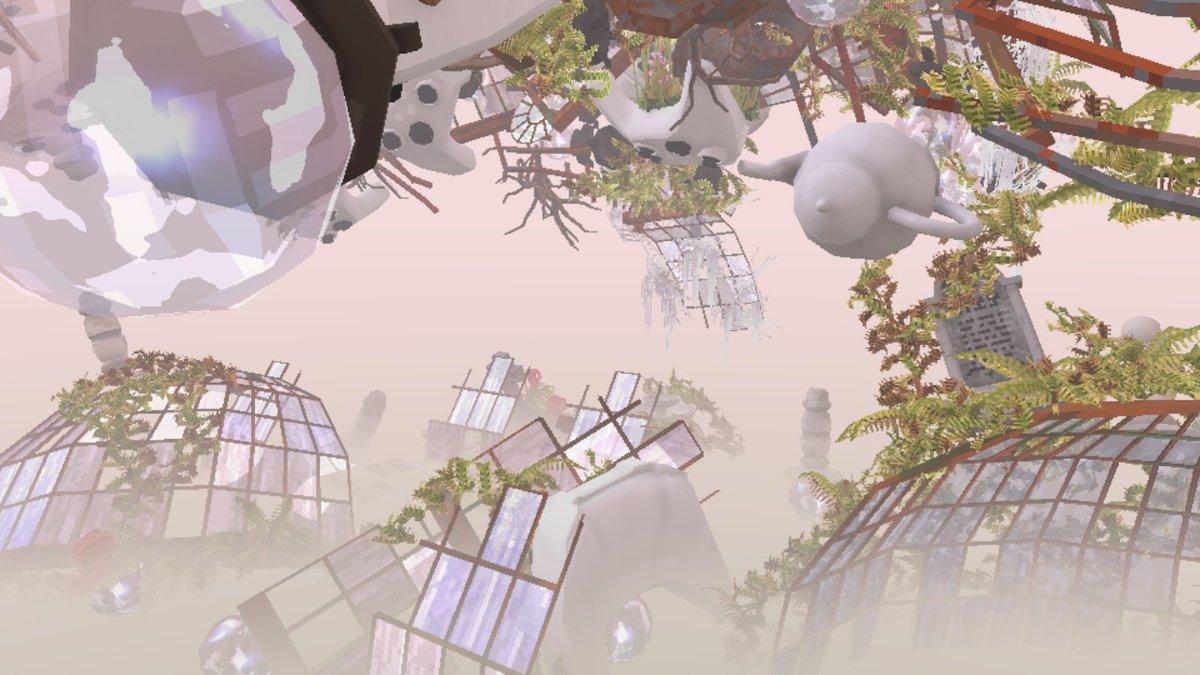 aphtran's tweet image. stranger in a strange little world #cloudgardens #NintendoSwitch