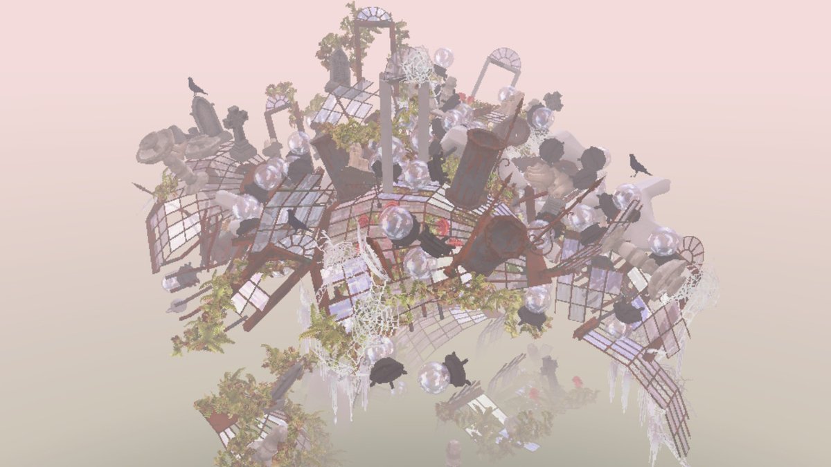 aphtran's tweet image. stranger in a strange little world #cloudgardens #NintendoSwitch