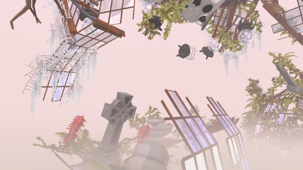 aphtran's tweet image. stranger in a strange little world #cloudgardens #NintendoSwitch