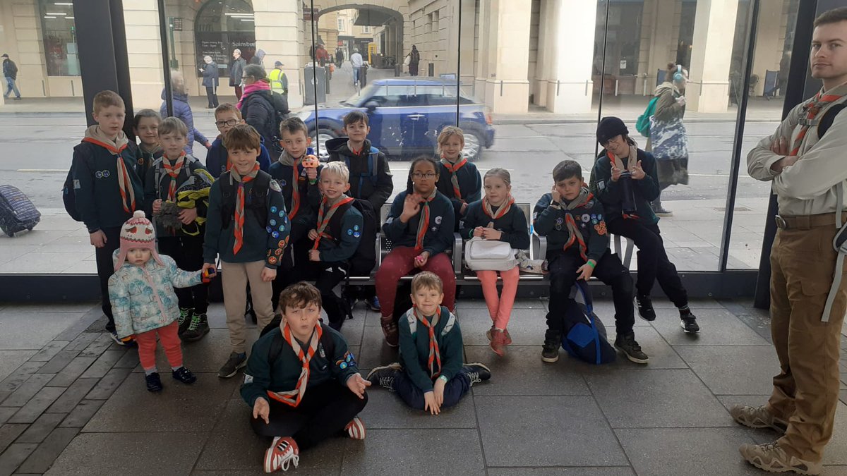 31stBathScouts's tweet photo. After games the Cubs had a good night's sleep before being up early ready for a day trip to Bristol #packholiday #cubs #adventure #sardines #earlyrisers #dayoffun https://t.co/IIdQrytpfc