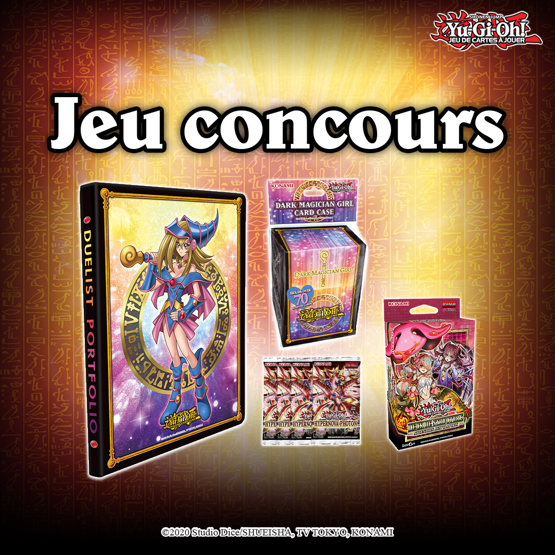 C'est l'heure du DUEL 🔥 Tentez de gagner ce magnifique lot #YuGiOh 

Pour participer ⤵️
➡ Like, RT &amp; Follow <a href="/Micromania_Fr/">Micromania-Zing</a> 
⁣⁣⁣⁣⁣⁣⁣⁣⁣⁣⁣⁣⁣⁣⁣⁣➡ Mentionnez un ami en réponse avec #MicromaniaYuGiOh

Tirage au sort dans une semaine !