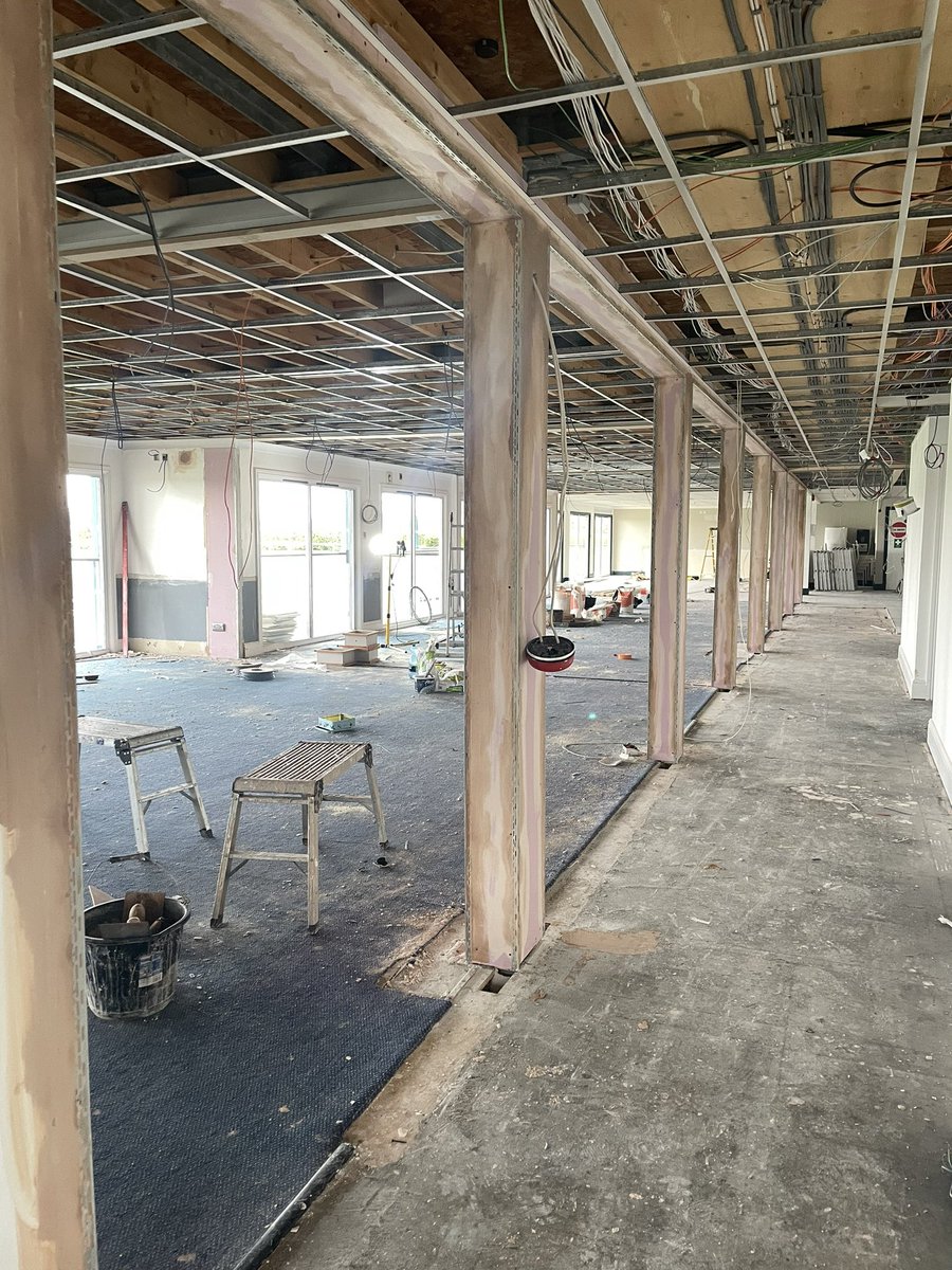 WindsorRaces's tweet photo. Owners and Trainers refurbishment in full swing 🔨 https://t.co/mvSP9Q0JxX