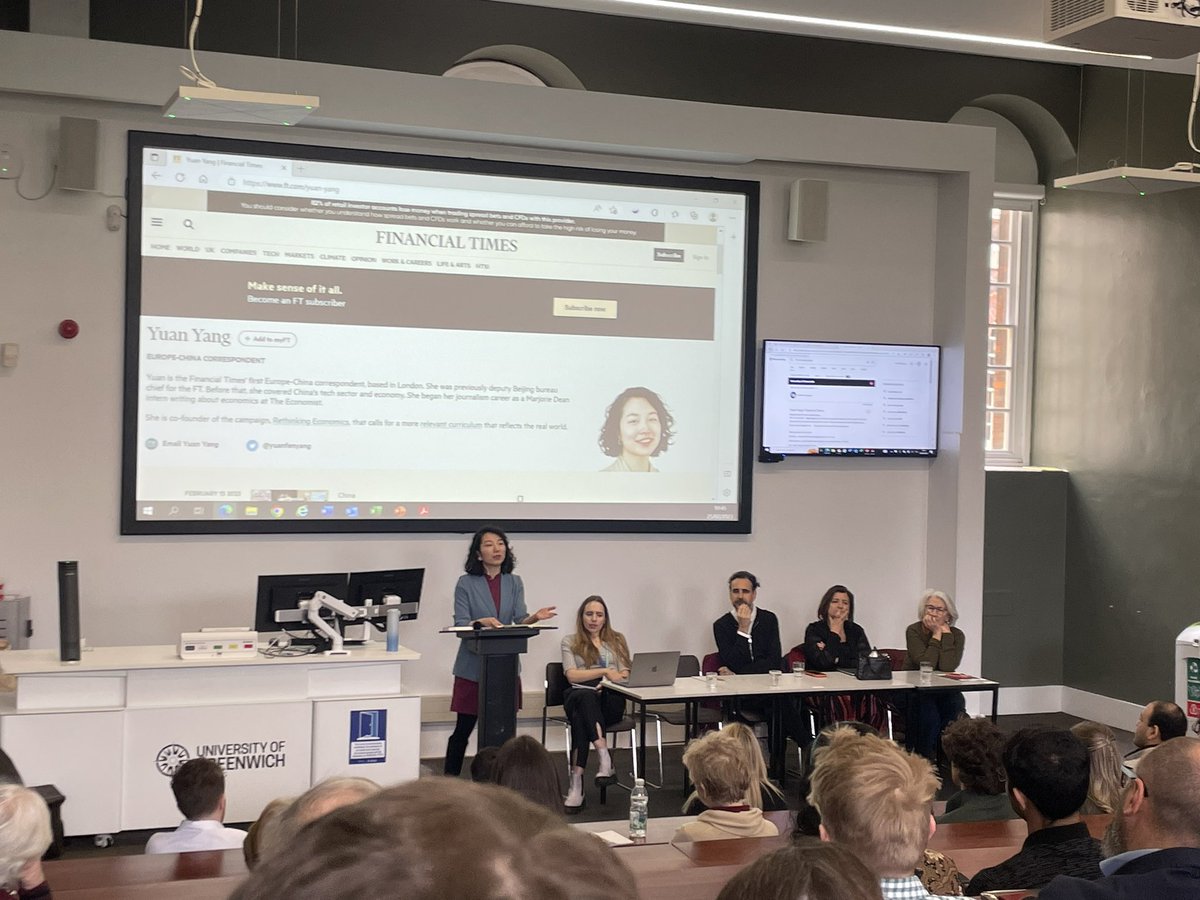 One of the best opening plenaries I’ve ever experienced at a conference!

Great to be at <a href="/rethinkeconGRE/">Rethinking Economics Greenwich</a>’s conference listening to <a href="/ines_heck/">Ines Heck</a> <a href="/YuanfenYang/">Yuan Yang</a> Özlem Onaran @AnnPettifor &amp; <a href="/ericlonners/">Eric Lonergan</a> 💥