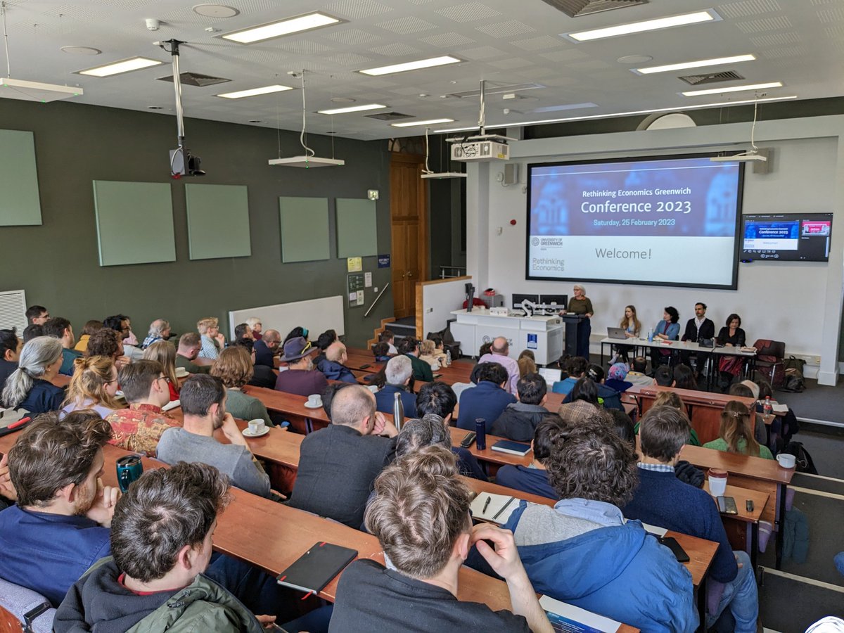 @AnnPettifor "Take on the economics of the international financial system!"
<a href="/rethinkeconGRE/">Rethinking Economics Greenwich</a>