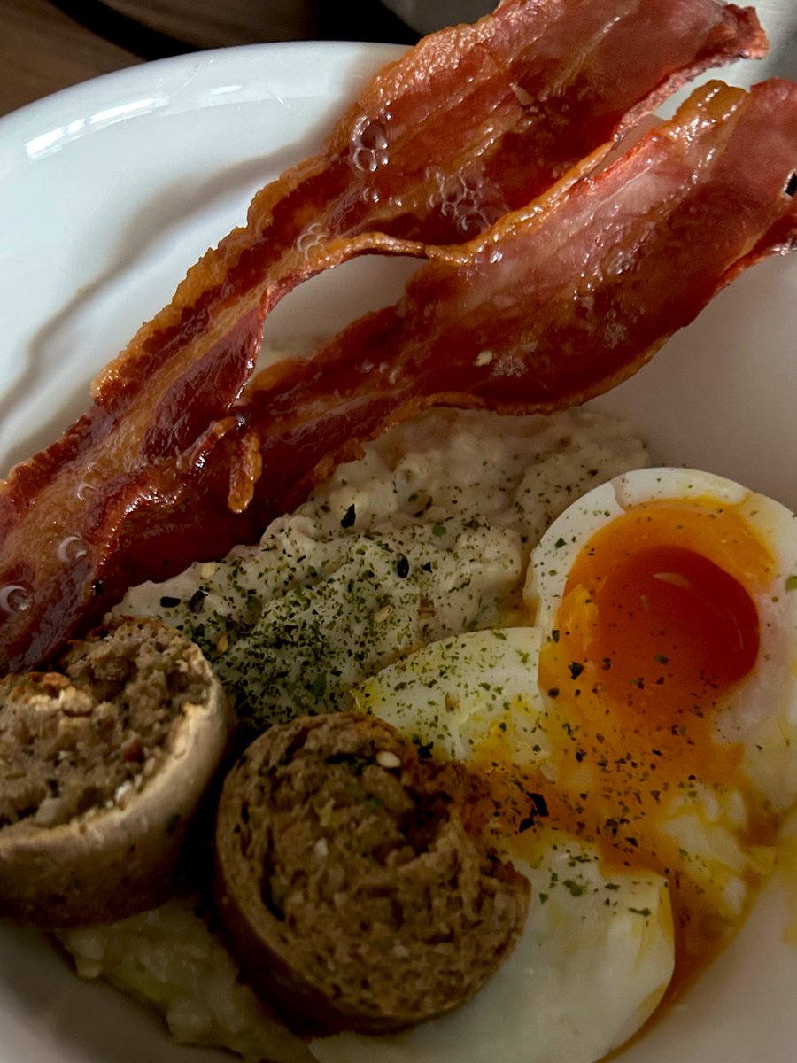 Discovering savoury porridge has been a game changer 😍