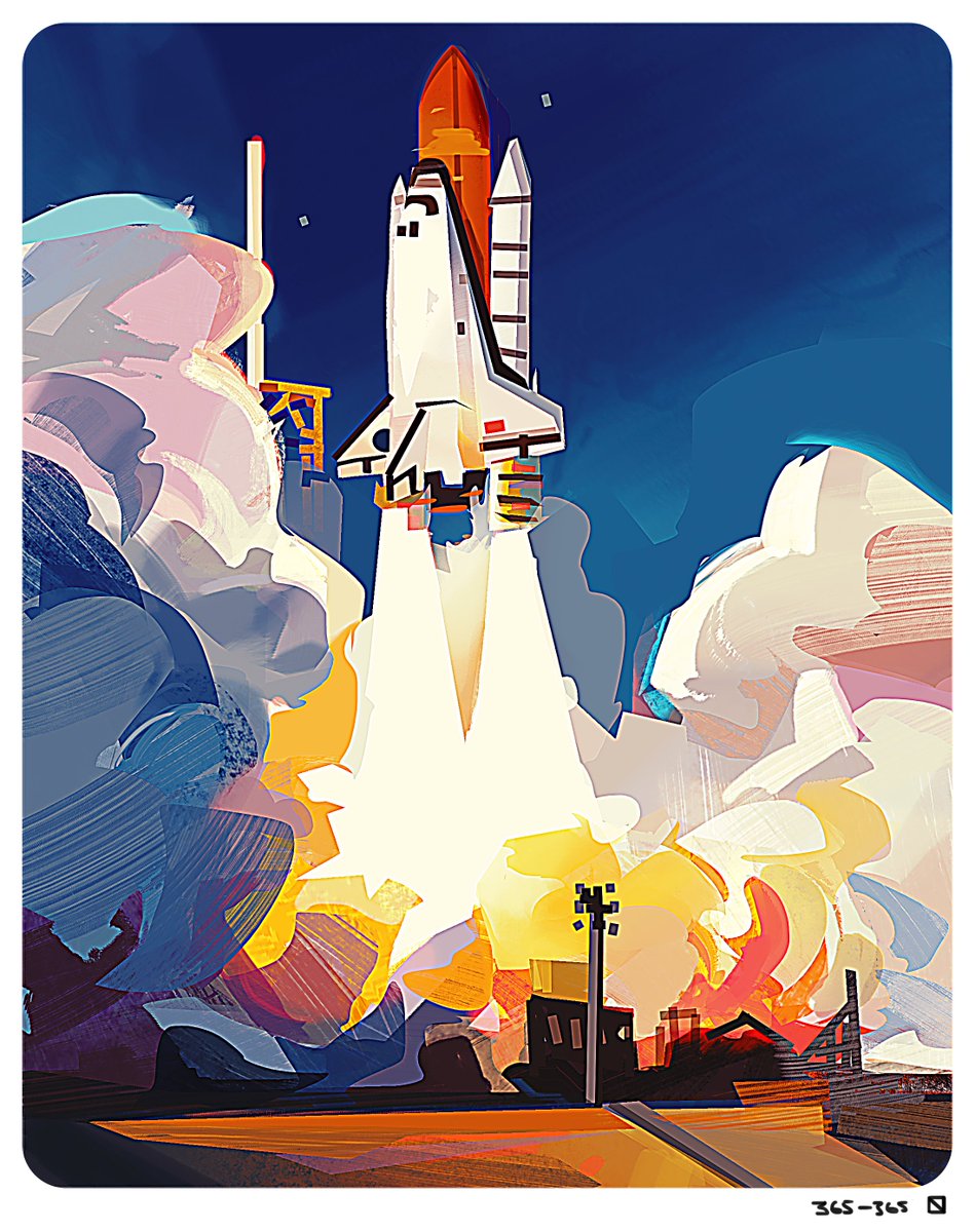 「Lift off. 」|Gareth Daviesのイラスト