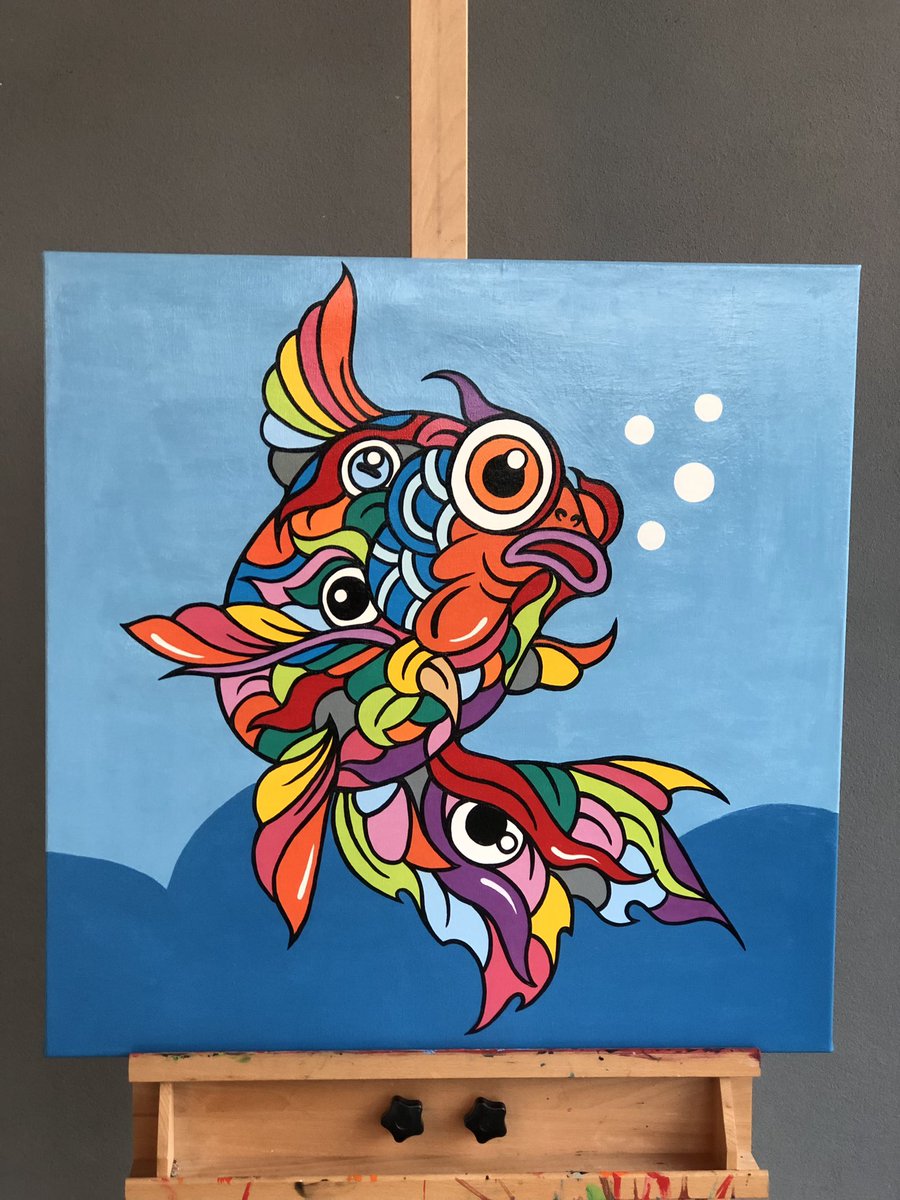 Acrylic on canvas
#Redmuuk
