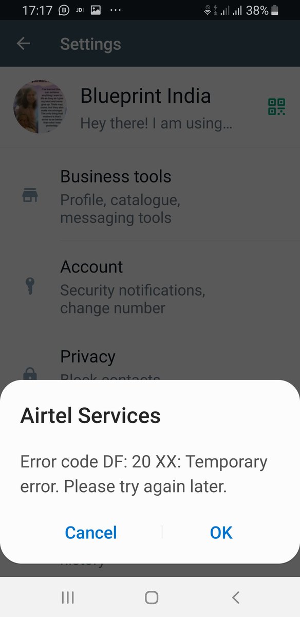 How do u justify these Errors(sic) still haunting network,even as I tweet this moment, while disposing off #DOCKET_No4295607 without even a trial? Is there no ConsumerForum to uphold ConsumerRights against the MIGHT of LOOTERS aka @Airtel_Presence in India?