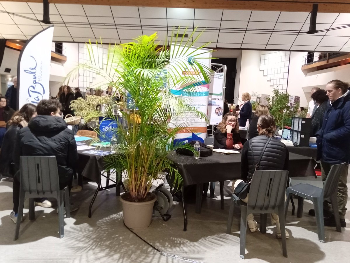 Belle fréquentation à la matinale de l'emploi #AvecPoleEmploi et <a href="/VilleLaBaule/">Ville de La Baule-Escoublac</a>