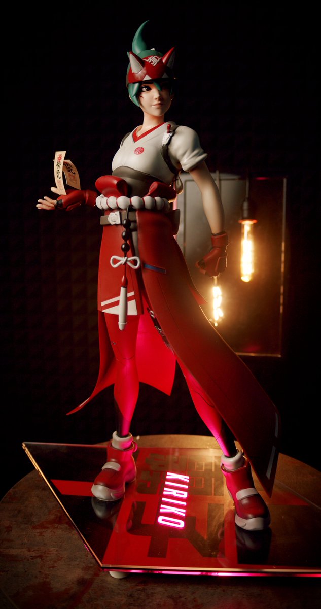 JPL_Animation's tweet photo. after creating the Witch Mercy, i wanted to create new statue but dont know which one. but then @Blizzard_Ent  release Kiriko, so i create her. she stands around 65cm tall. i bet @BroYouWack going to love this. 

#blizzard #Overwatch #Kiriko #figurine @sally_amaki https://t.co/4sAIScFMUm