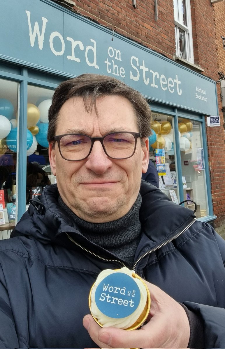 Today is the first birthday of my local independent bookshop. Rather surprisingly, I'm not their best customer. Must try harder. #readmorebooks
#Bookstore 
#wordonthestreet