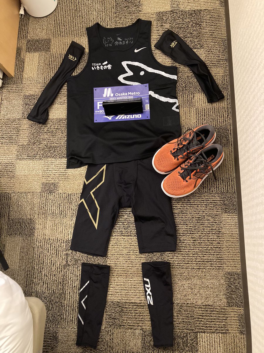 FR800BLFVF's tweet image. 受付完了しました
エクスポの盛り上がりにテンション⤴️
会場の下見も行い、フィニッシュゲートにさらにヤル気が湧き上がりました🔥明日はここを笑顔でくぐりたいです😆
スタッフ・ボランティアの皆様、出場される皆様よろしくお願いします❗️
#大阪マラソン
#グライドライド3
#2xu
#teamいきもの舎