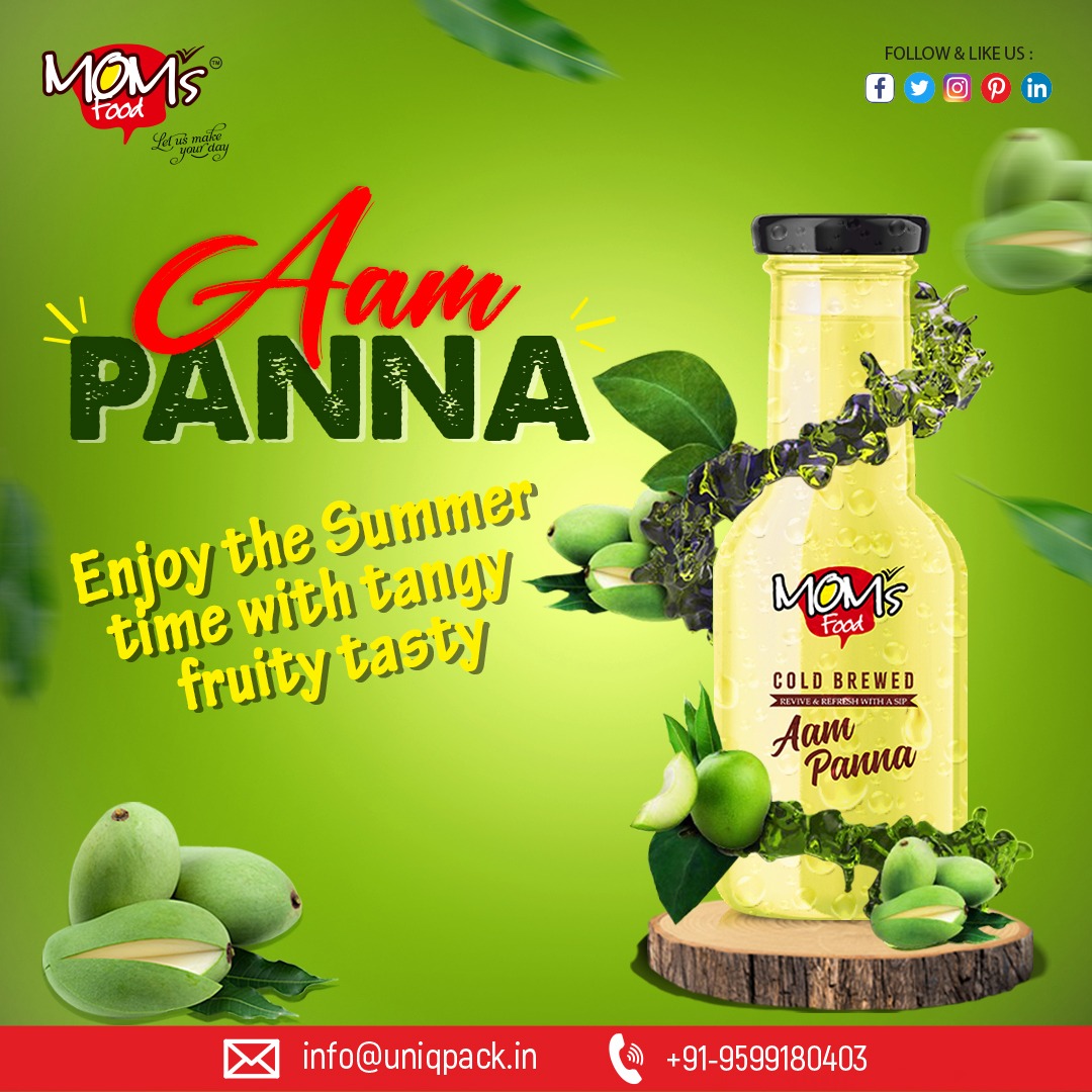 Summers are the time for freshly chilled drinks that beat the heat, and there’s nothing better than Moms Aam Panna to refresh our minds.🧋💝🥭
.
Try it right now!!🤩
.
.
.
#aampanna #mango #foodie #fruitjuice #summerdrinks #frescajuices #bestjuice #health #aampana #momsfood4you