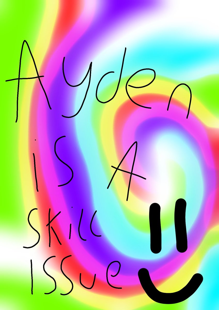lacey_cats's tweet photo. Ayden is a skill issue :) #skillissue #girlboss #deletethegame #Aydenisskillissue #pleasesavemeaydenisaskillissuefurrybarbie #maddenisnotafurrybarbie #imsuing @SMAydenYT https://t.co/JDdnIVr9m9