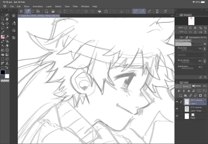 peak at a sketch but i swear this is the cutest tweek ive drawn 