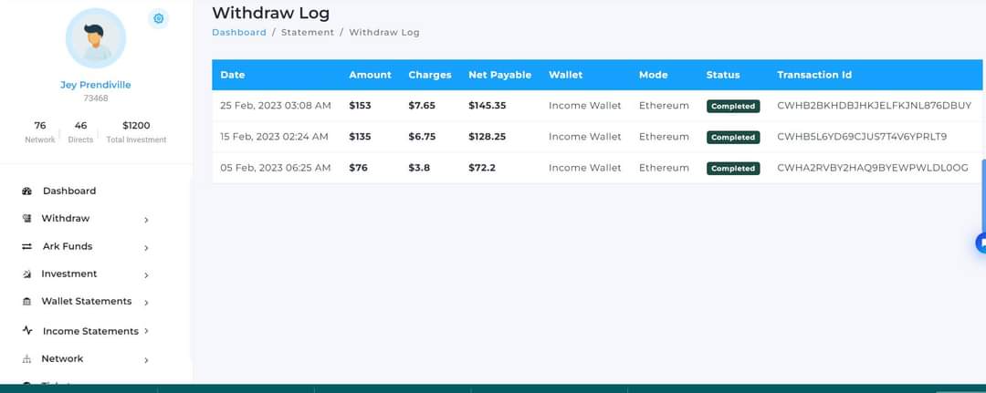 JeyPrendiville's tweet photo. Join arkbit capital and get interest paid 
📌REGISTER ,INVEST and EARN📌
For more information 
WhatsApp number:- https://t.co/S3yKoTyxSb
 #arkbitcapital  #nftcommunity #bestcryptocurrency #businesstips #earncrypto #networkmarketing #cryptotrading #arkbit #mlmbusiness #Bitcoin https://t.co/hHp9h2ReDR