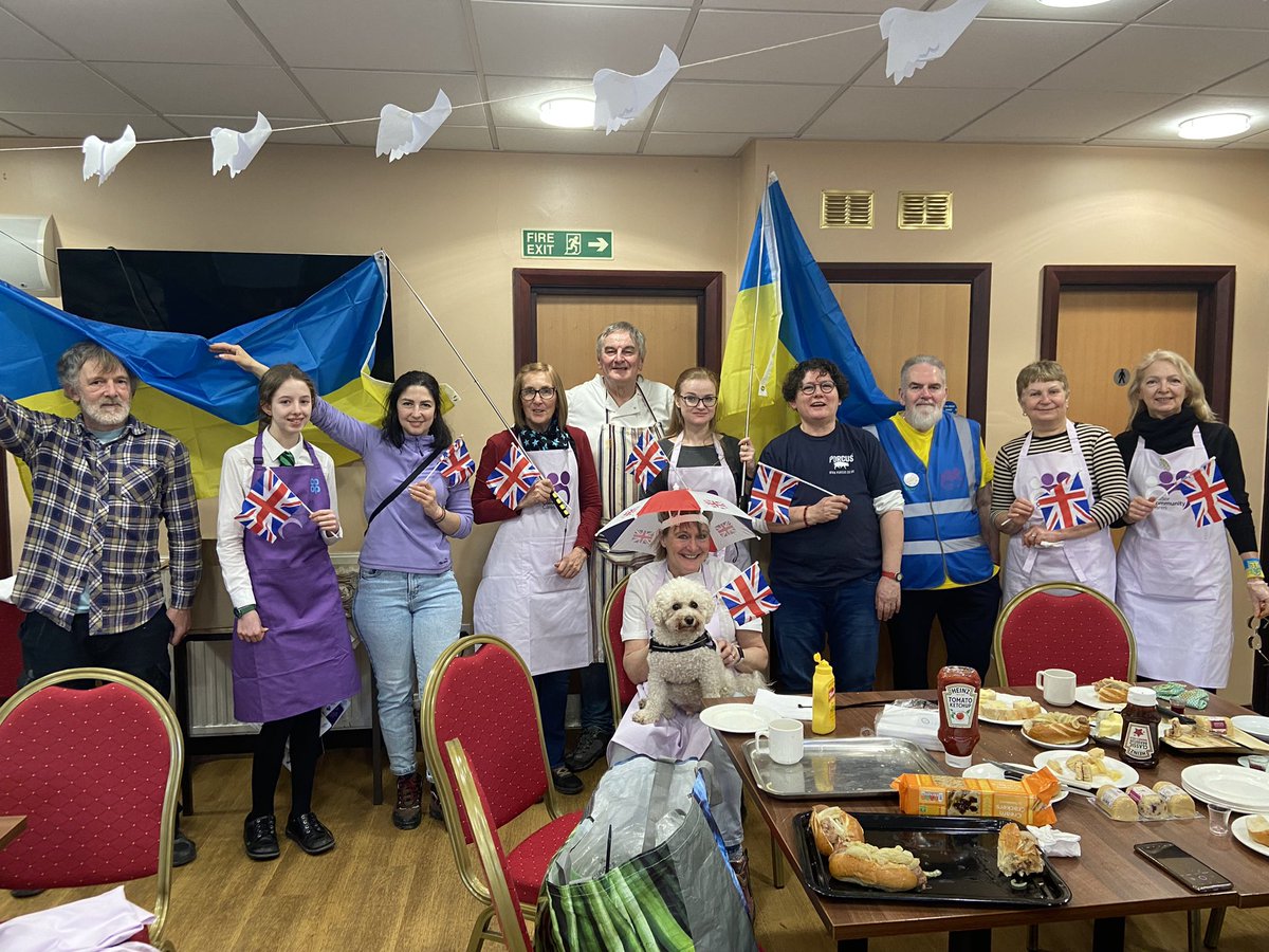 Yesterday’s <a href="/CaresCalder/">Calder Community Cares</a> soup and Winter care packs dream team! 

As a reward for everyone’s hard work, lunch was kindly sponsored by <a href="/porcuspeople/">Porcus</a>. 

#TogetherWeCan