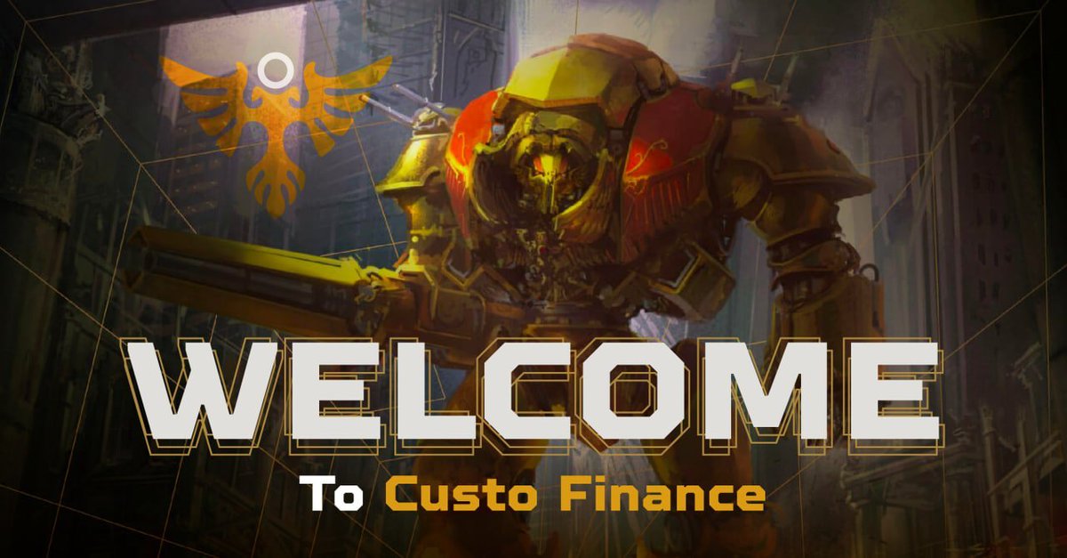 custo_finance's tweet photo. 📶 Welcome to Custo Finance - The next improvement of #RealYield #DEX with novel #ve(3,3) mechanism in #Arbitrum.

👉 Website: https://t.co/7SFqMPZmVh

#ARB #CUS $CUS #veCUS https://t.co/B4tKGptrqL