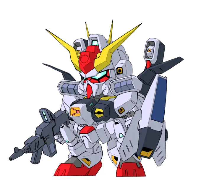 #これを見た人はSDをTLに放流しようガンダムMk-Ⅳ(コミックボンボンの読者投稿の優秀作2作が合体したらこうなるんじゃないかな?バージョン) 