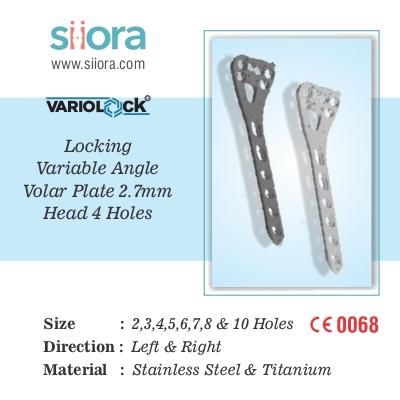siorasurgicals's tweet image. A volar plate is intended to be used to surgically fix intra-articular and extra-articular fractures of distal radius and osteotomies.
siiora.com/product/lockin…
#LockingVariableAngleVolarPlate #siorasurgicals #orthopedics #implants #instruments #medical #health #trauma #pain