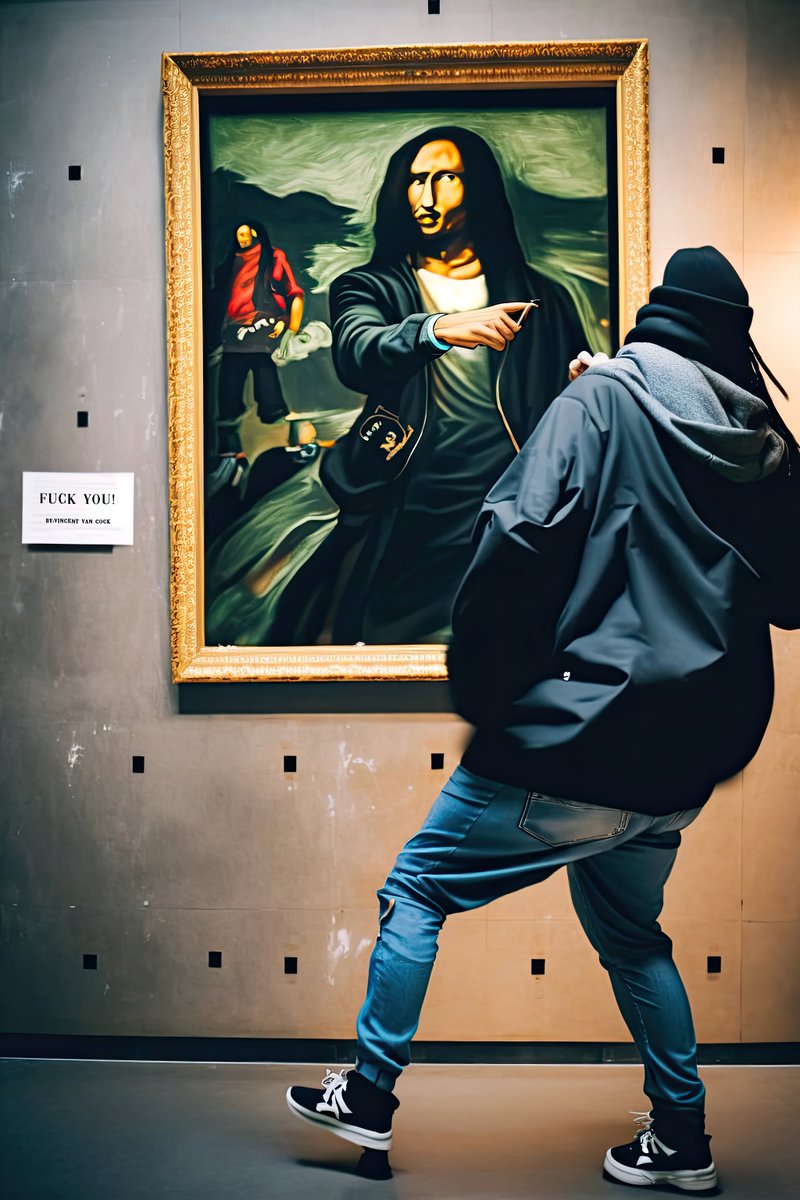 Fight it or accept it..
#AIart #AIArtwork #artistontwittter