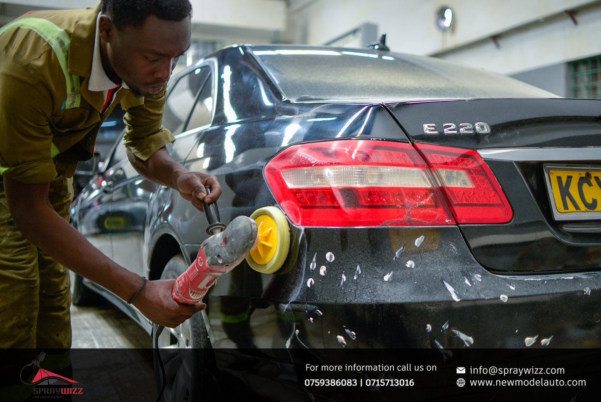 spray_wizz's tweet photo. We now do buffing as a service😊
March bookings ongoing
Call us on +254 759 386 083 | +254 715 713 016
📍We are located along Enterprise road, Softa
#spraywizz 
#bodyshop 
#autobodypaint
#automotive 
#restoration https://t.co/R6xxWYfiLC
