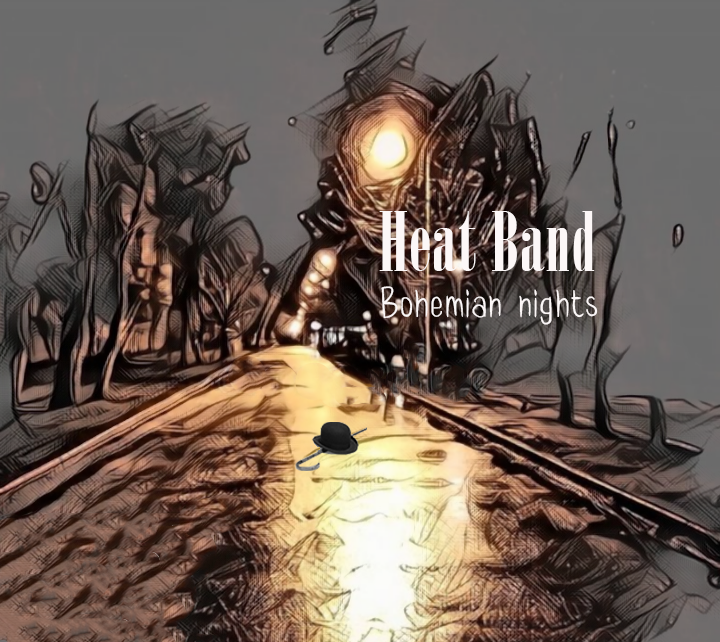 Art for Heat Band's latest album, 'Bohemian Nights'! 🎶🎨

I wanted to create an art that would reflect the unique sound and vibe of the band's ethno and blues music. 🎸🎷🥁

#AlbumArt #GraphicDesign #ArtistOnTwitter #CoverArt #EthnoBlues #MusicArtwork #AlbumCoverDesign