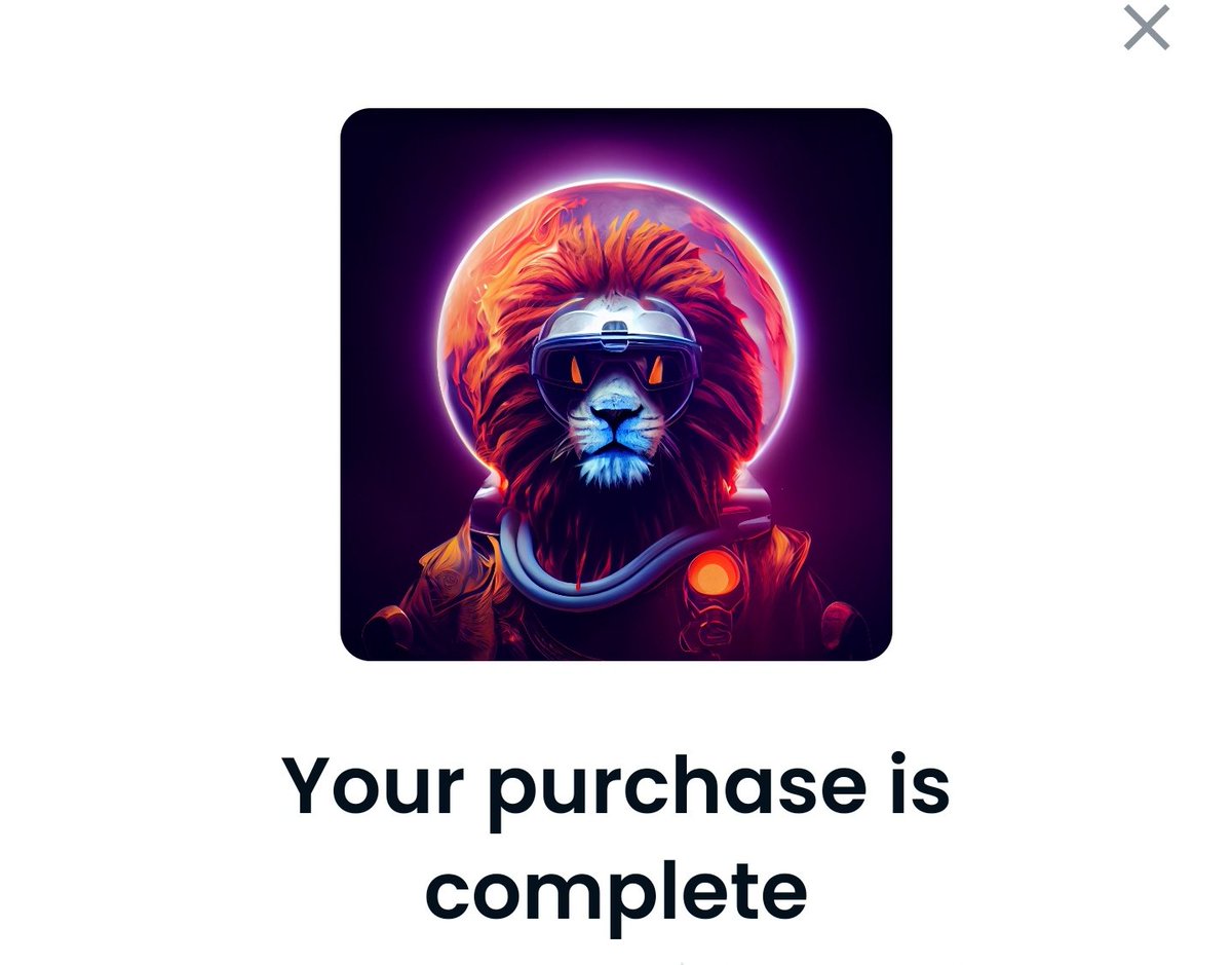 Thank you again <a href="/MTLLions/">Magnificent Lions👑</a>!! I absolutely love it! 🤝🏻👑🔥