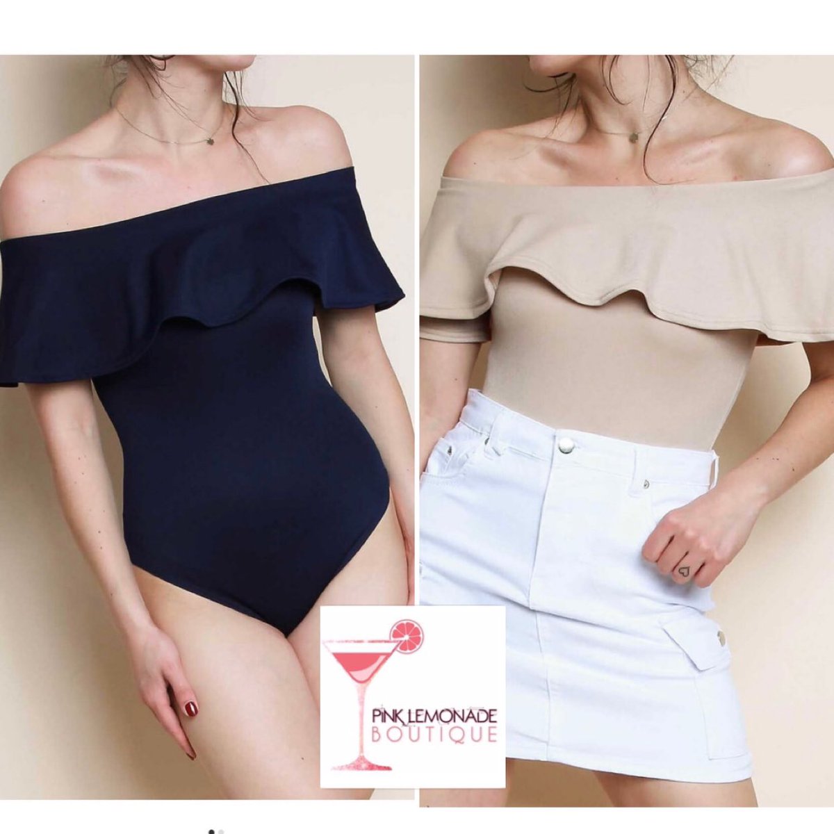 💕Simple yet stylish Bardot frill bodysuits available in navy or stone💕

pinklemonadeboutiqueuk.com

#influencerstyle #fashion #bodysuit #bardot #springfashion #smallbusinesses #shopsmallbiz