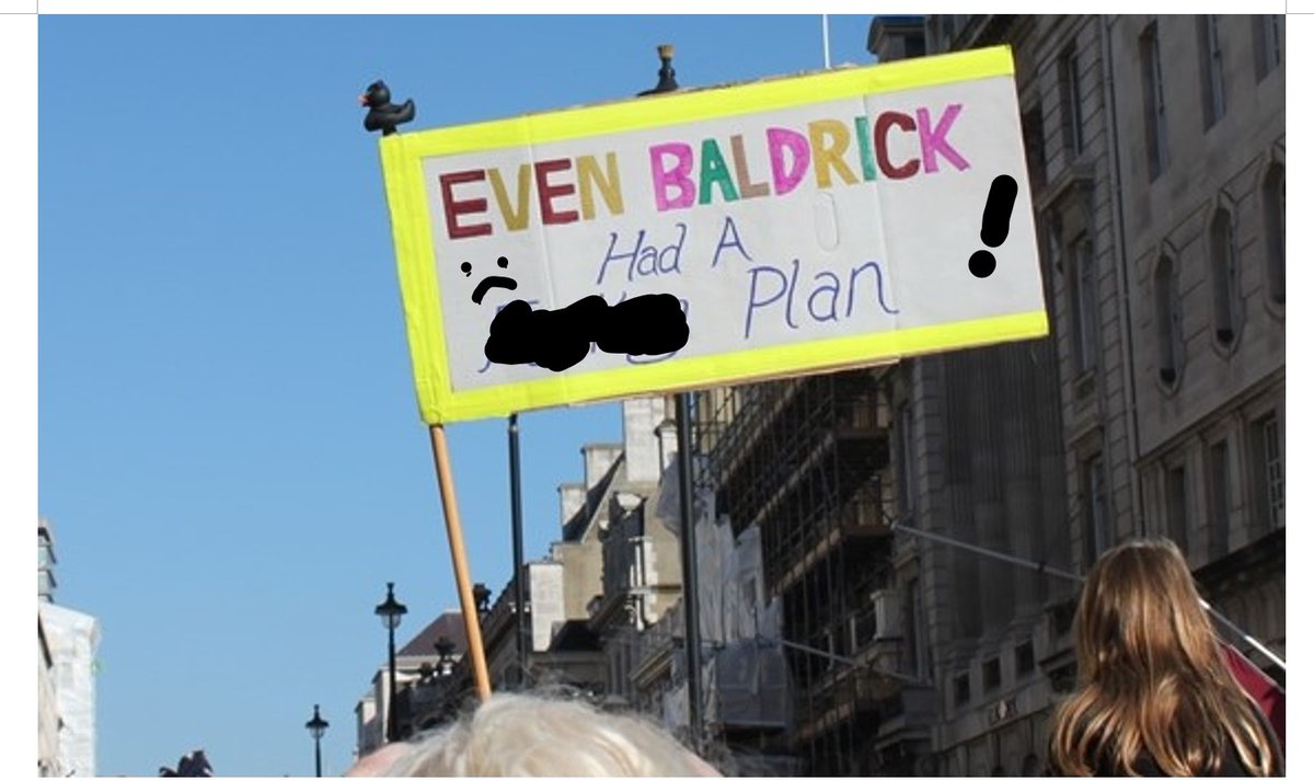 'Brexit means Brexit'= #BrexitDisaster 'Get Brexit Done'= #BrexitFoodRationing & #noturnipsortomatoes Look at prescience of #peoplesvote marchers ! @euromove 
Starting point for @theresecoffey unhinged delusions goes back to lies re 'Easiest Free Trade Deal ever'@BenPBradshaw 1/3