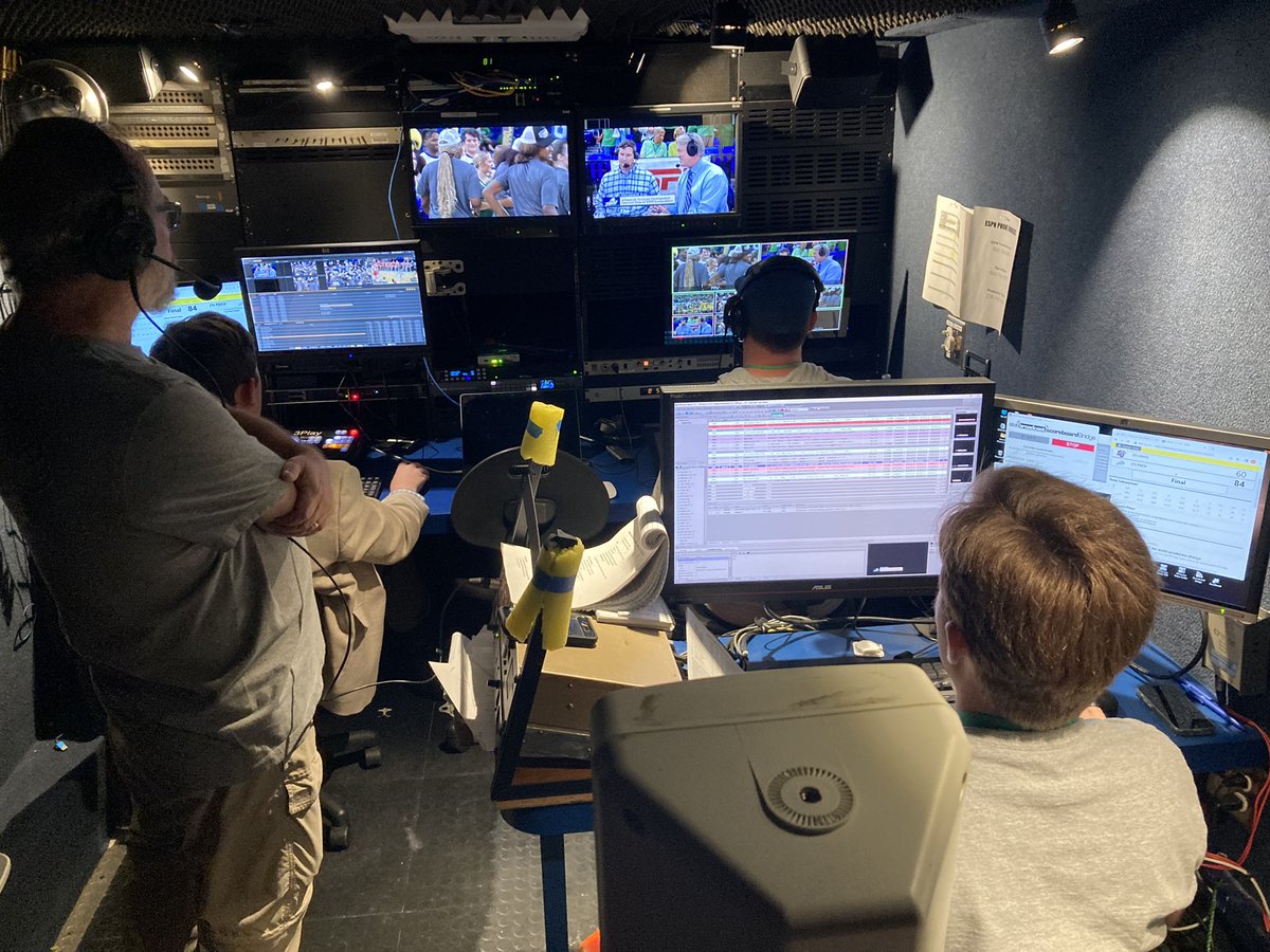 Great job by the @FGCUEagles production crew! Excellent coverage of the @ASUNWBB Championship! #respecttheproductiongrind #ASUNBuilt