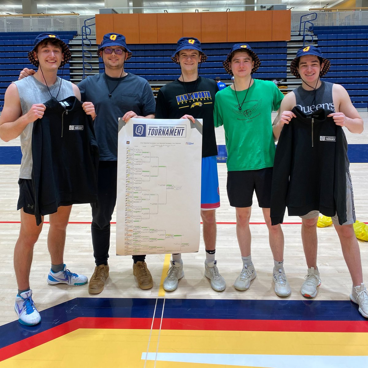 QueensARC's tweet image. Congratulations to the Queen&apos;s 3x3 Basketball Tournament Champions: 3 Headed Monster!

#3on3 | #Intramurals