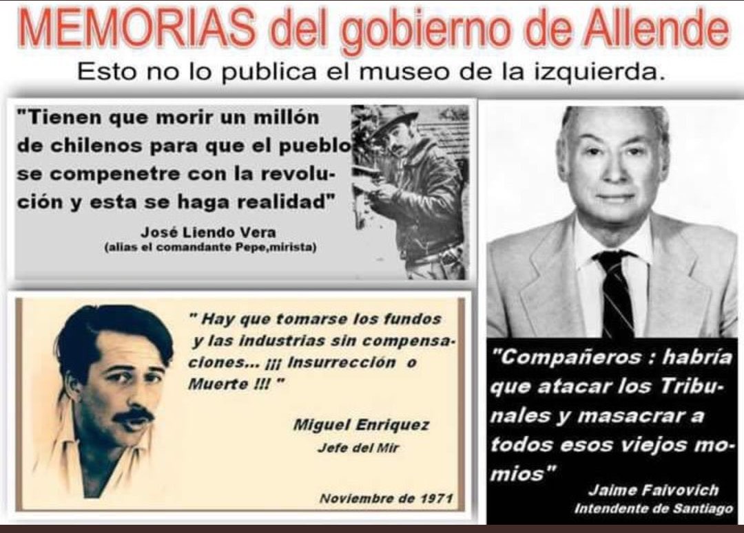NolascoNavarro's tweet photo. @ProfMarcoAvila @ClaudiaPizarro Seguro son muy Respetuosos con los chilenos manada de Hienas #Comunistas y #NarcosTerroristas #Marxistas el país cayéndose a Pedazos que han ordenado ustedes? #GobiernoCriminalCorruptoyMentiroso #ComunismoEsMiseriaHambreYMuerte https://t.co/LBN7R80wB9