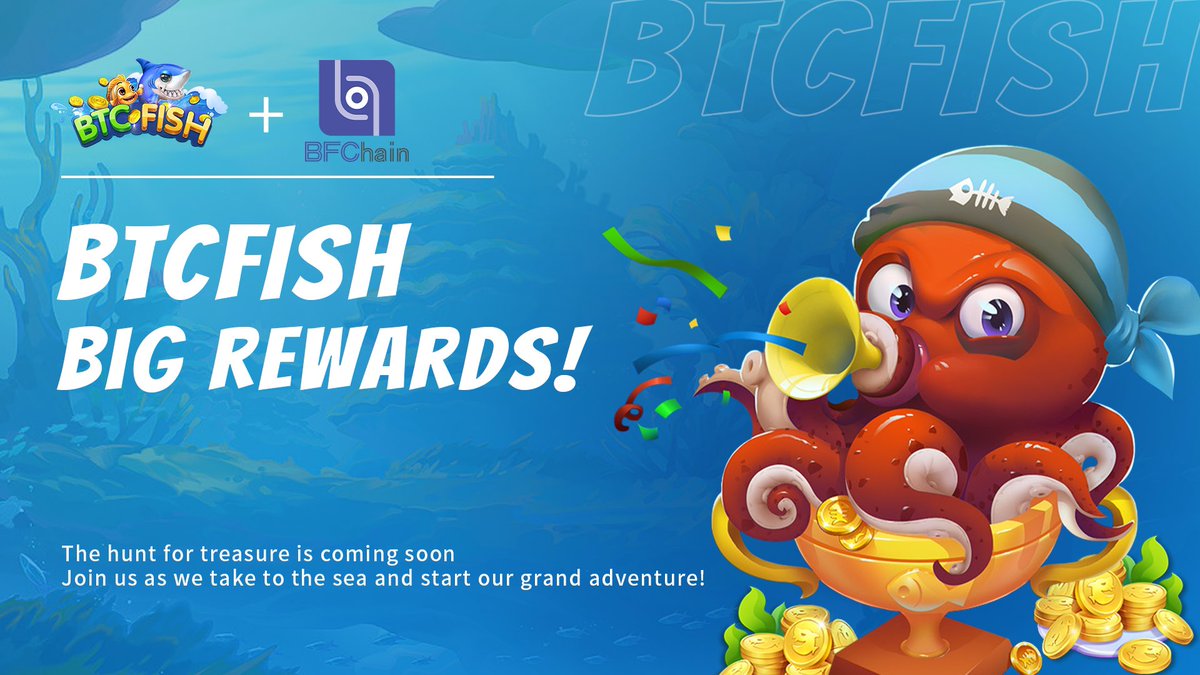 📍What's #BTCFISH ?A GameFi that built on #BFChain.

🎮#BTCFISH is their 1st game ecology and also a traffic portal for millions from Web2.0 to Web3.0 for BFChain.🔽For more info:
t.me/BTCFISHCOMMUNI…
#BTCFISH #BFC #GameFi