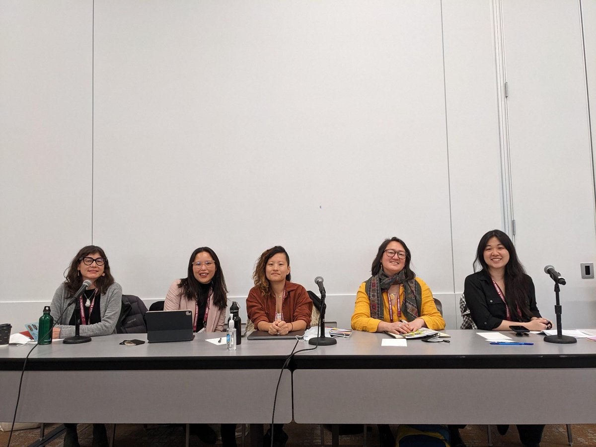 Thank you to everyone who came out to our panel, ADOPTEE REPRESENTATION IS A HUMAN RIGHTS ISSUE at #awp2023. @l_silvieus said it best: “AWP is exhausting, but you give me life!” 💫💖🥱