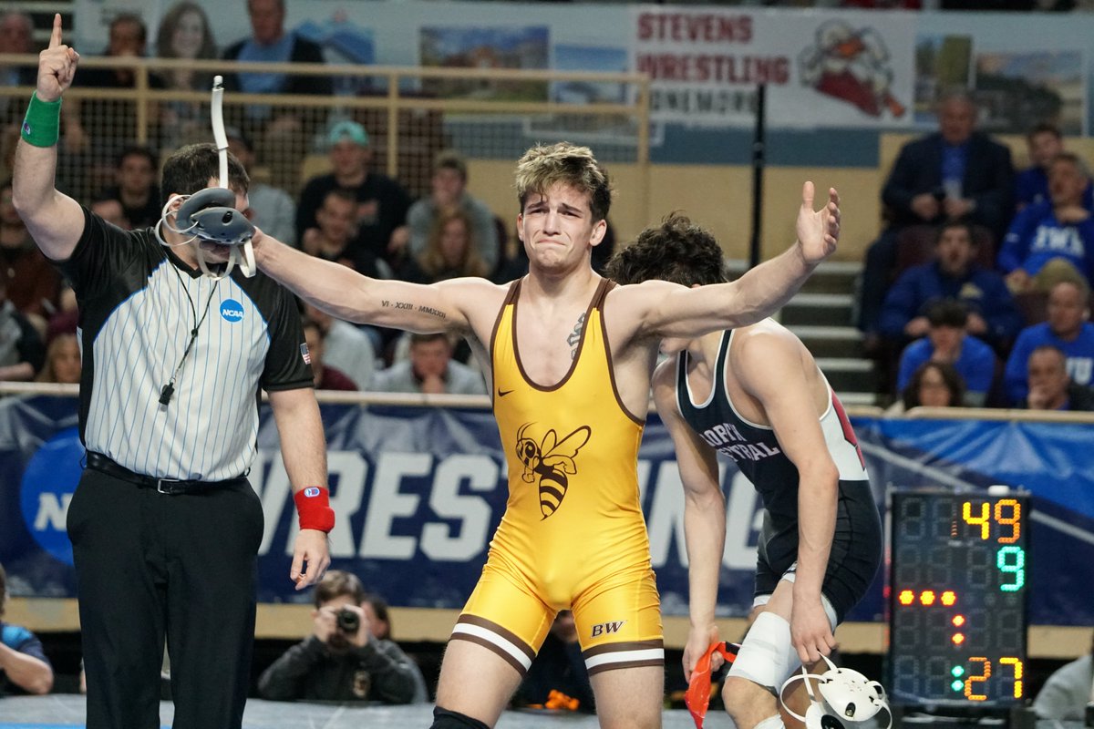 bwathletics's tweet photo. MICHAEL PETRELLA IS A NATIONAL CHAMPION!!!
@bw_mwrestling https://t.co/xsNRDy5AIY