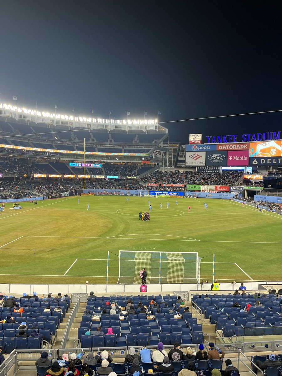 Will_Muoio's tweet photo. Warmer at our home opener that’s for sure! @InterMiamiCF https://t.co/S8jaWCB93h