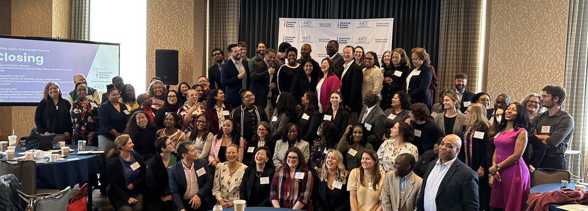 Tawana Thomas Johnson (@tawanatjohnson) on Twitter photo Hopeful, inspired, and grateful were the sentiments surrounding the final day of the #ACSCancerDEISummit. I look forward to continuing the work to enhance the PED and DEI in oncology. <a href="/AmericanCancer/">American Cancer Society</a> <a href="/AACI_Cancer/">Association of American Cancer Institutes</a> #EveryCancerEveryLife Hopeful, inspired, and grateful were the sentiments surrounding the final day of the #ACSCancerDEISummit. I look forward to continuing the work to enhance the PED and DEI in oncology. <a href="/AmericanCancer/">American Cancer Society</a> <a href="/AACI_Cancer/">Association of American Cancer Institutes</a> #EveryCancerEveryLife