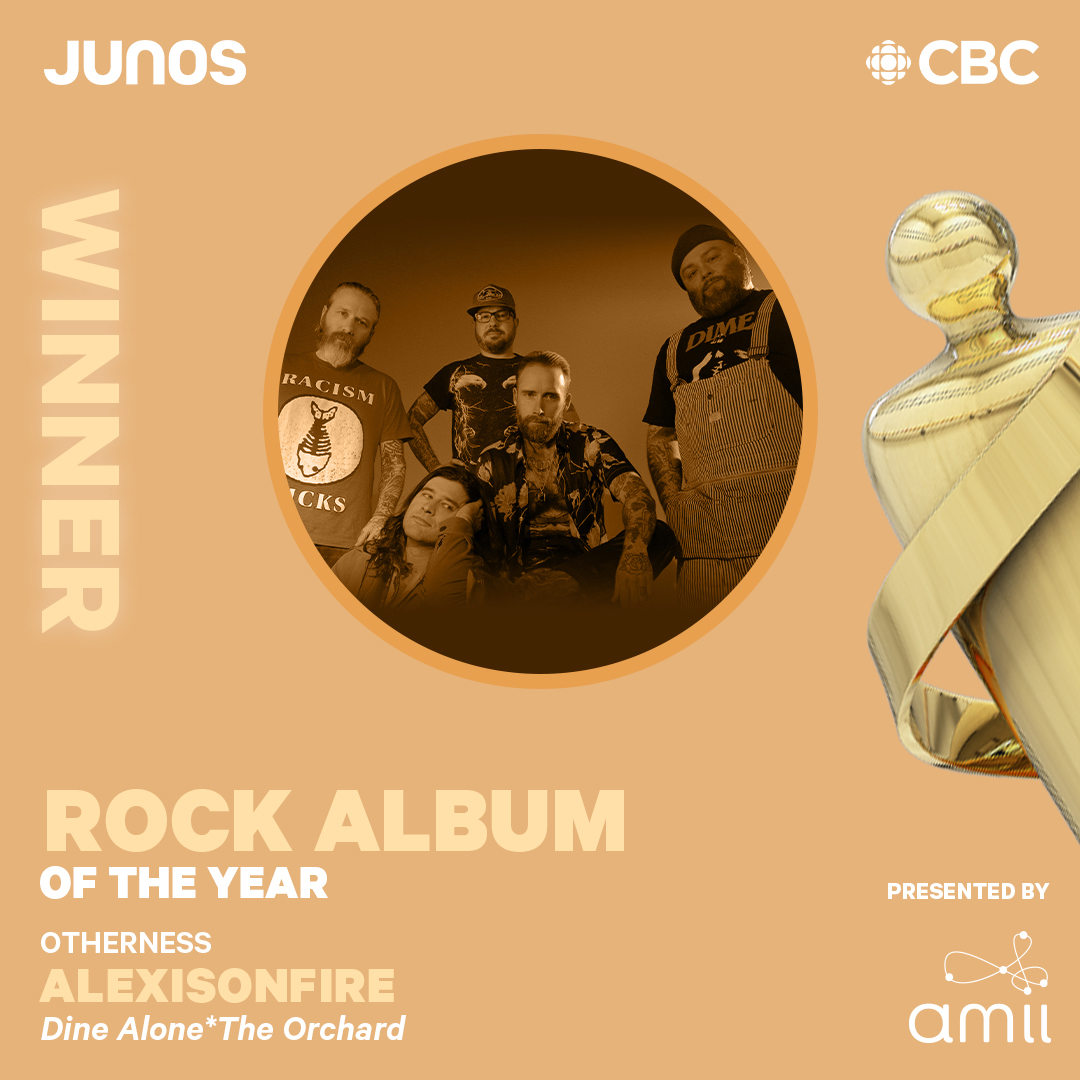 And the winner for Rock Album of the Year Presented by @AMIIThinks is… Otherness - @aof_official