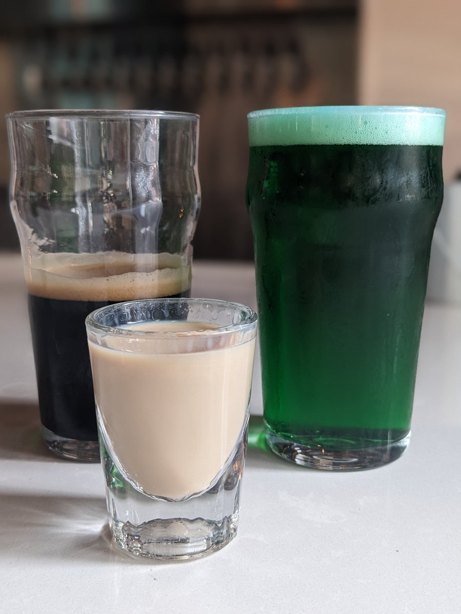 Countdown to green beer and car bombs begins! Join us on St Patrick's day for $5 Car Bombs and green beer! ☘️🍻