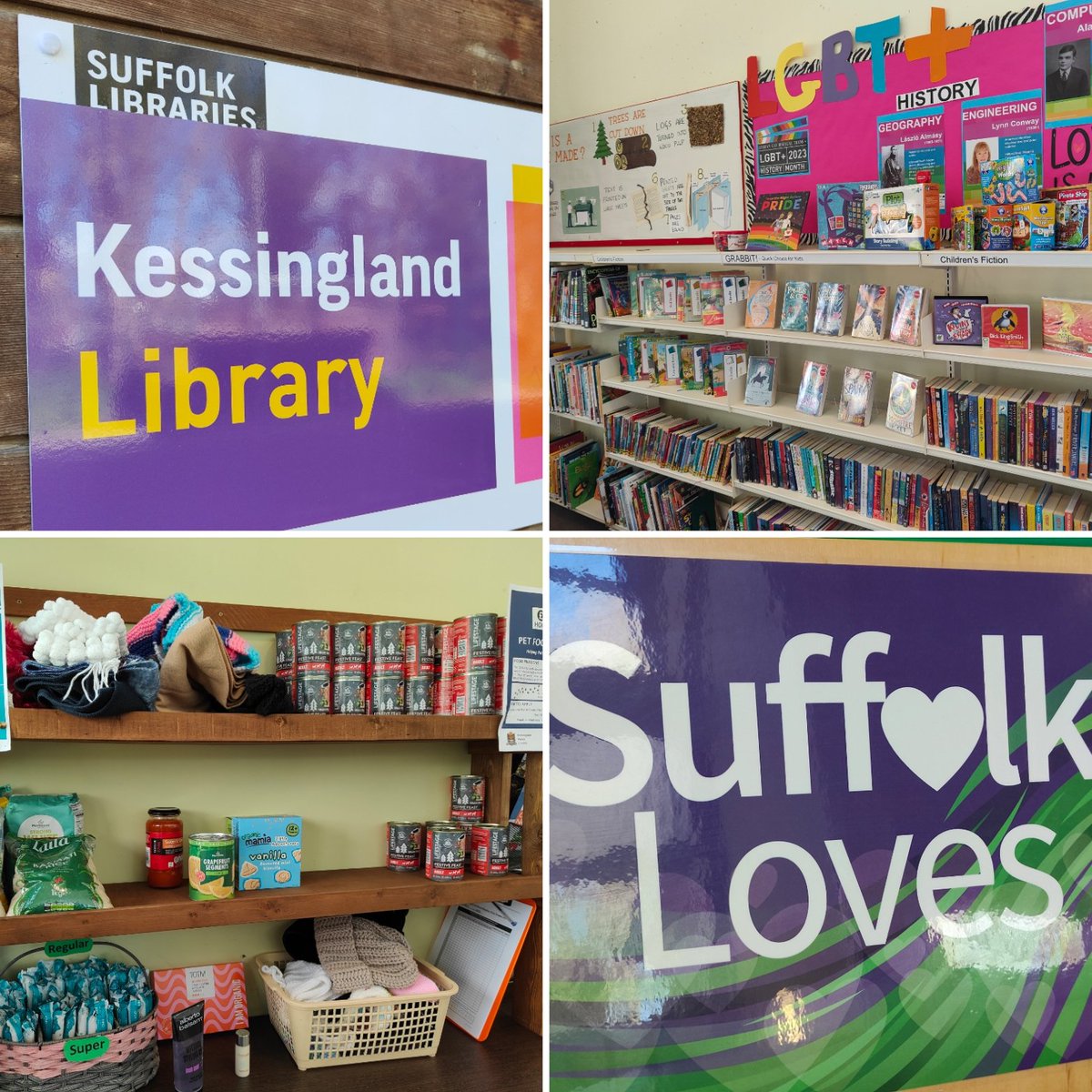 eastsuffolkone's tweet photo. Well done to all involved with #suffolklibrariesday today. A library is more than just books, so check out and support your local library, like here in #kessingland #suffolk  - listen to #eastsuffolkone #communityradio now online on https://t.co/Kqrz0rf8X2, smart speaker &amp; mobile https://t.co/UdY7qdN55A