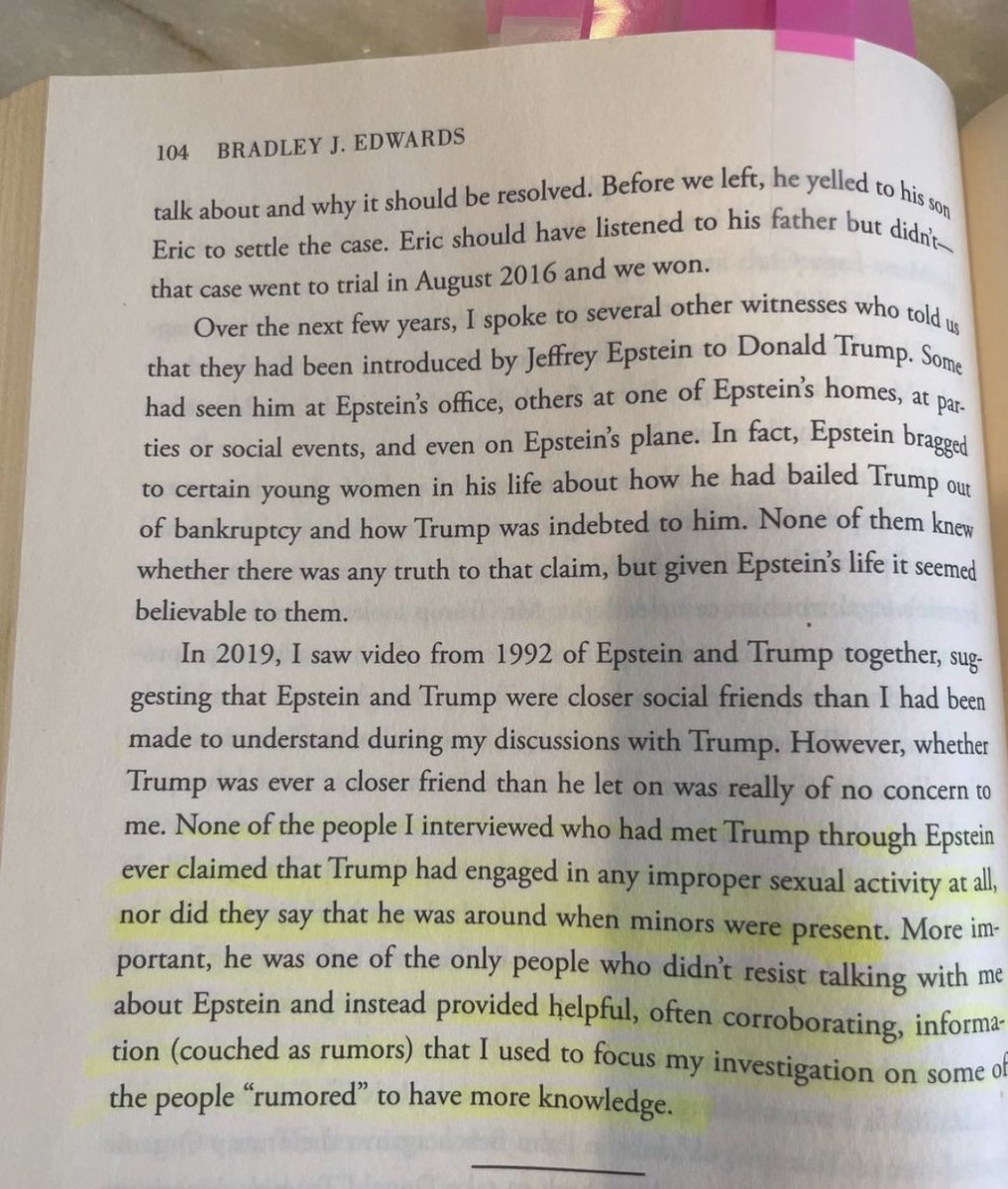 LizCrokin's tweet photo. @Tacosdad1 @realDonaldTrump Boom! Bradley Edwards detailed this in his book Relentless Pursuit too.👇🏻 https://t.co/HBkUWq8aER