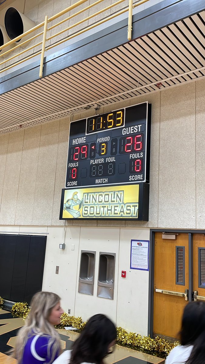 scottfranzen24's tweet photo. At the half SEM down 3 https://t.co/hXPuNwW3Pn