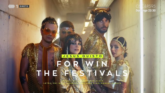 Jesus Quisto os verdadeiros merecedores de vencer o festival da canção