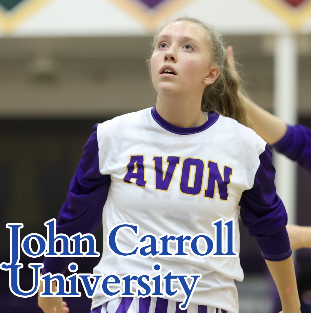 I am so very excited to announce my commitment to John Carroll University to continue both my academic and athletic career. Thank you so much to every single coach, teammate, friend, and family member who has supported me along the way. Go blue streaks!!