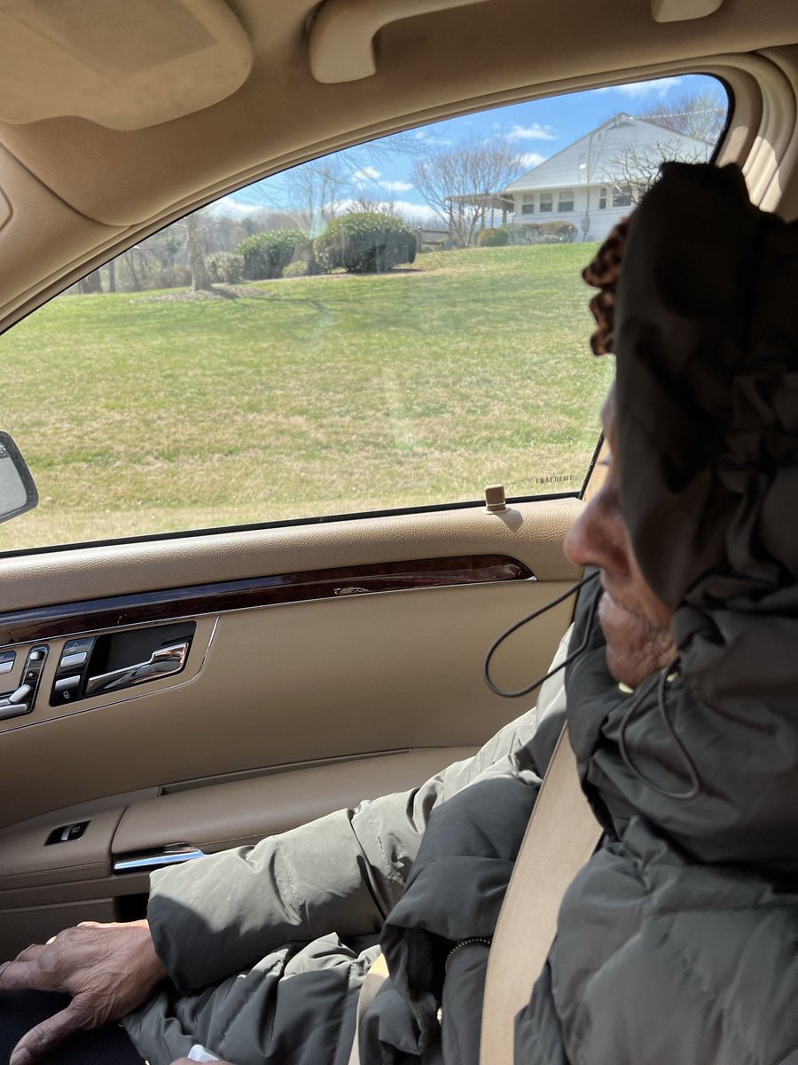 Taking my mom home from nursing home.  She broke her leg in a fall but United Healthcare sent her back home even though the treating physician said she needed more time for in-patient physical therapy.  Regular Medicare would have let her stay.  #cantwaitforopenenrollment