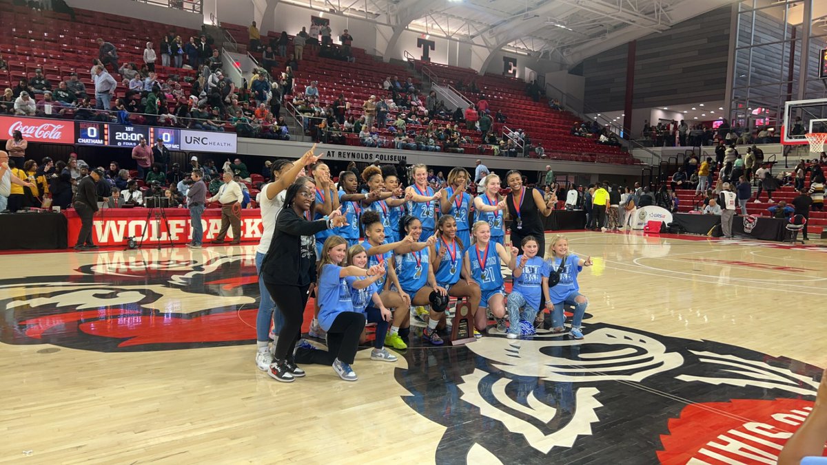 Our girls are 3A State Champions! We are so proud of you all! 🏀 #falconsbyatrillion