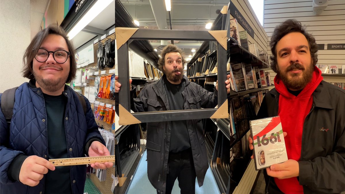 L'intégrale de nos mini-sketchs filmés illégalement dans divers magasins est disponible juste ici:
youtu.be/NWeDBJR5FKs