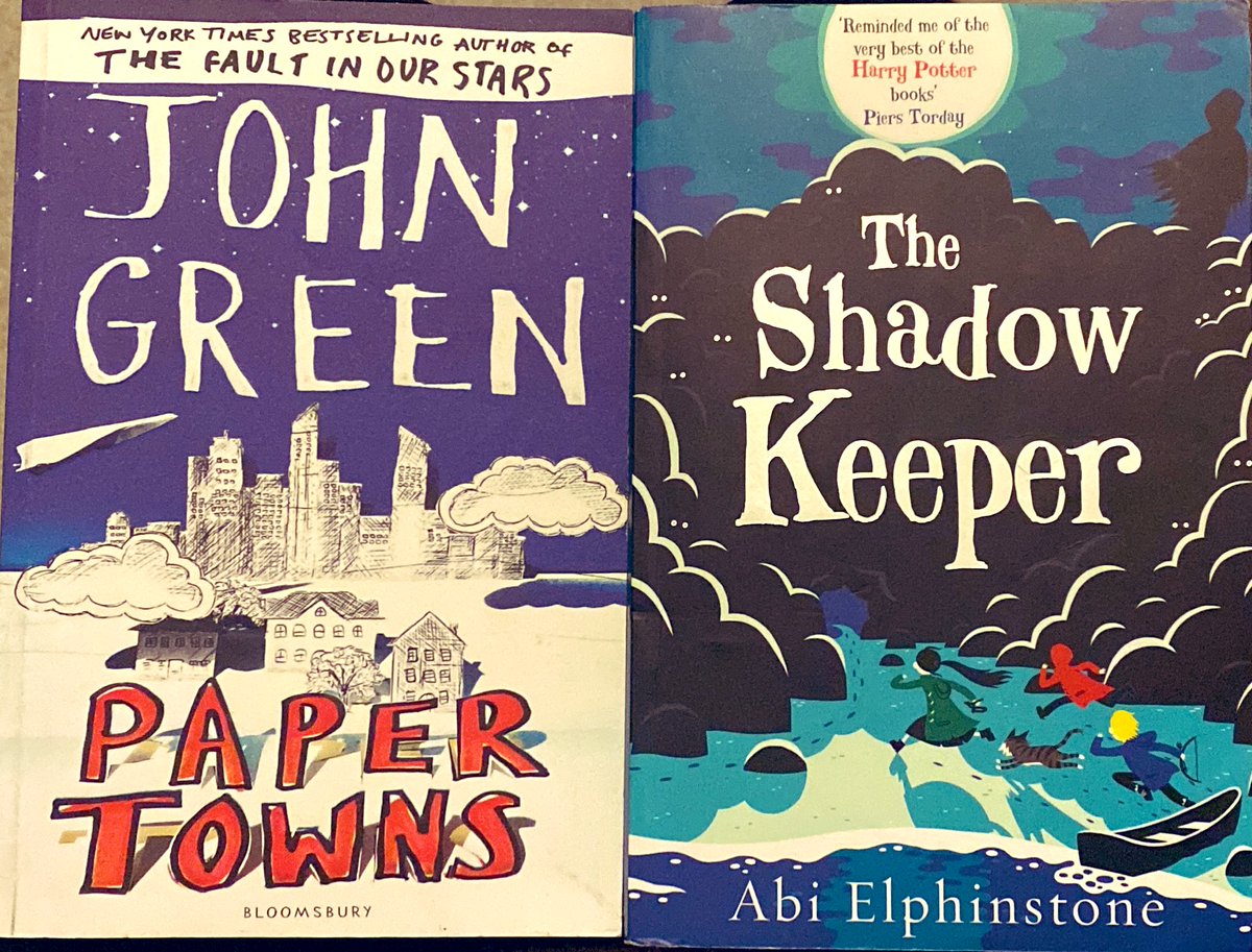 LucysBookClub's tweet photo. Charity shop finds from today. Now to choose which to read first. @moontrug https://t.co/yYu5VmVv6t