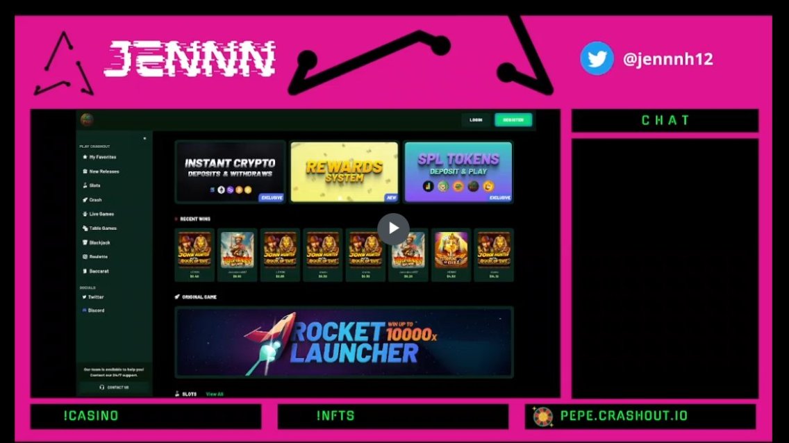 Hey, come and check  <a href="/jennn_sol/">jennn</a>
 Live on kick in 10 min! 

- Free spins to giveaway! 
- NFTs as well 

Join now:  kick.com/jennn_sol

<a href="/hey_wallet/">Hey Wallet!</a> send 0.001 $SOL to the first 250 retweets and follows <a href="/jennn_sol/">jennn</a> and join Kick
